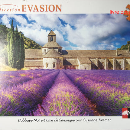 L'abbaye Notre dame de Sénanque - Nathan - 1500 pièces - jeu de société Puzzle