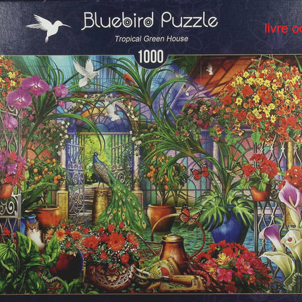 Tropical Green House - Bluebird - 1000 pièces - jeu de société Puzzle