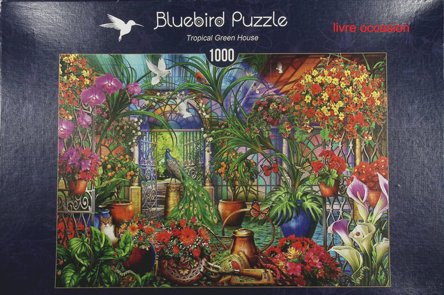 Tropical Green House - Bluebird - 1000 pièces - jeu de société Puzzle