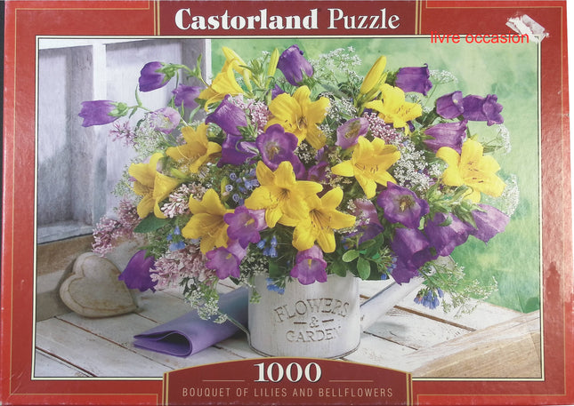 Bouquet de fleurs - Castorland - 1000 pièces - jeu de société Puzzle