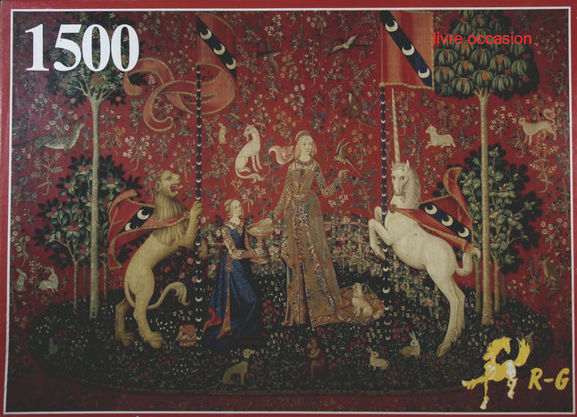 La Dame à la Licorne - 1500 pièces - jeu de société Puzzle