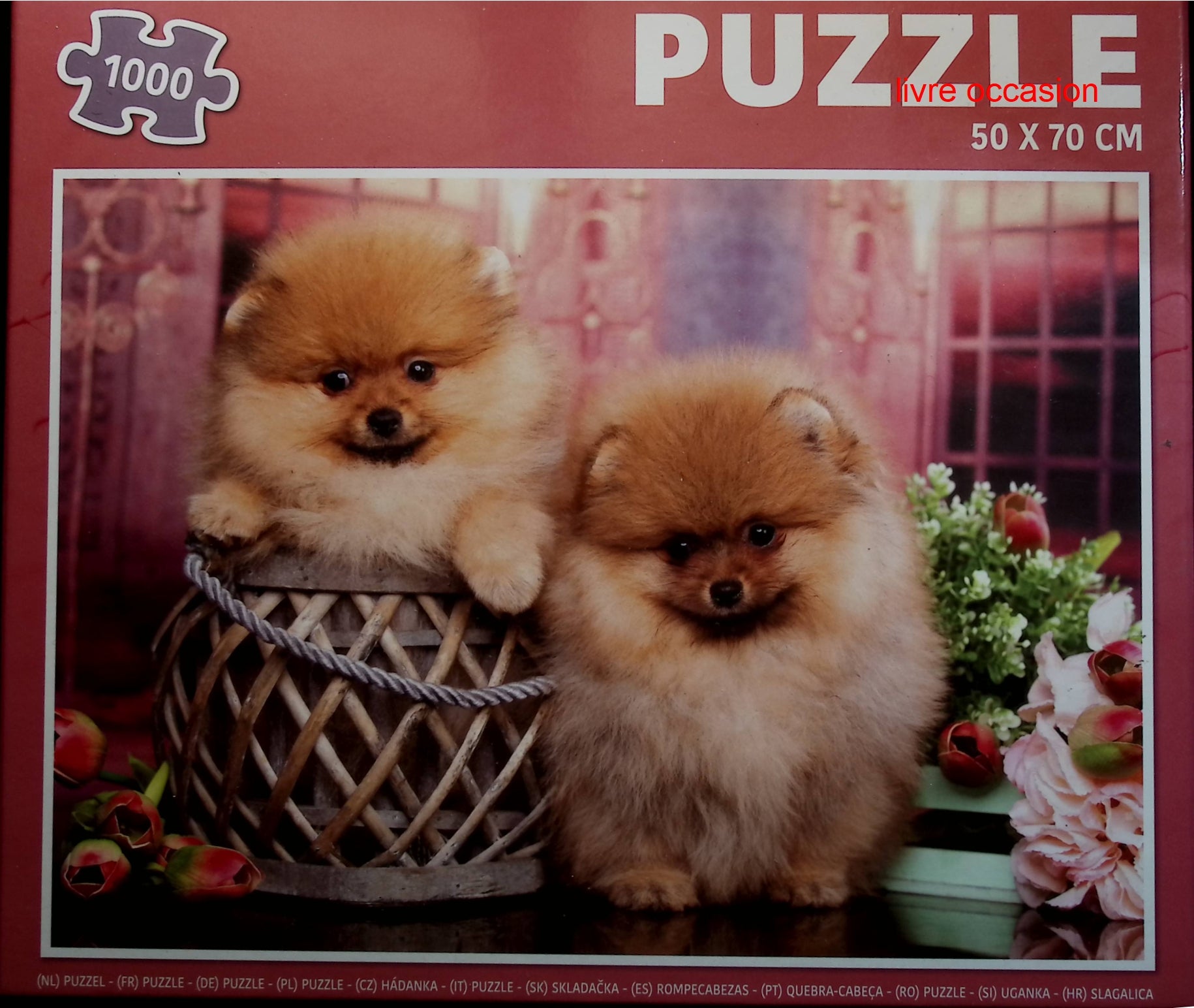 Petit chien - 1000 pièces - jeu de société Puzzle