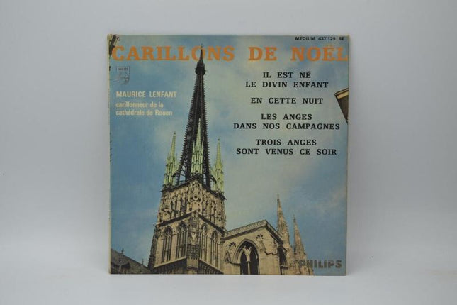 Christmas Chimes - Maurice Lenfant - 45 rpm vinyl record