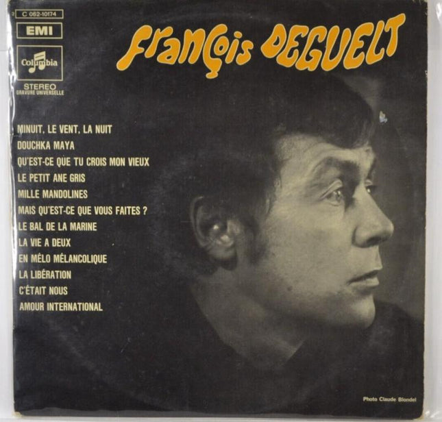 Mitternacht, der Wind, die Nacht François Deguelt - 33 U/min Vinyl-Schallplatte