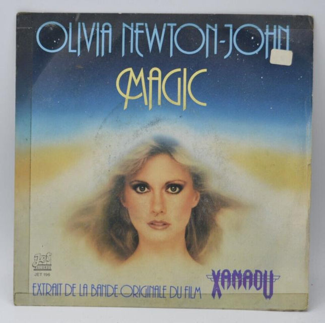 magic olivia newton john - 45 rpm vinyl record