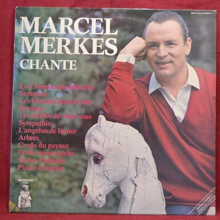 Marcel Merkes singt das Lied vom goldenen Weizen – 33 U/min Vinyl-Schallplatte