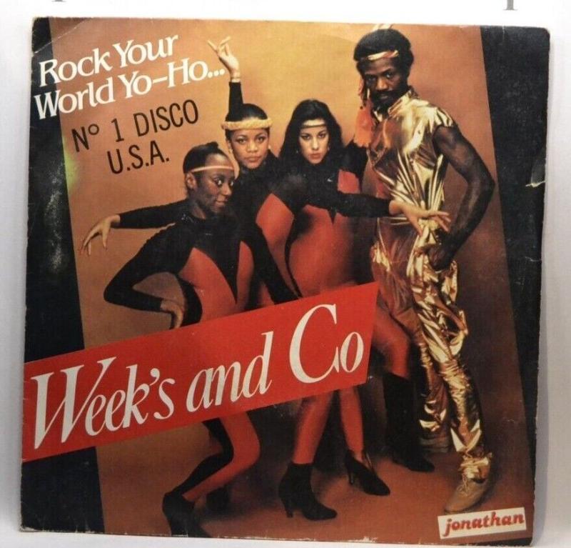 Week's and co rock your world - disque vinyle 45 tours