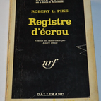 Registre d'écrou - Robert L. Pike - livre