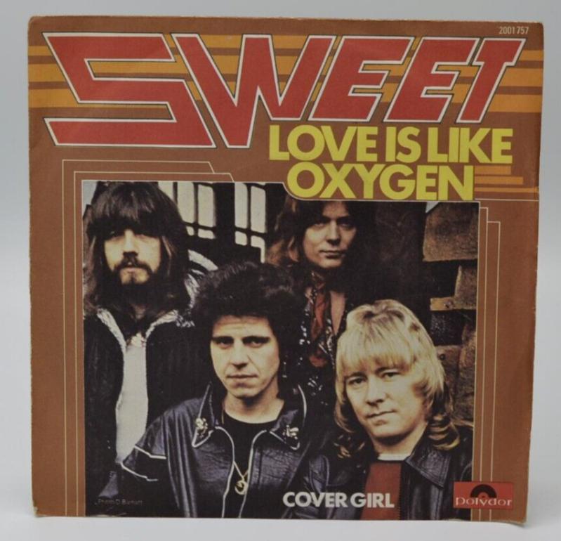 Liebe ist wie süßer Sauerstoff – 45 U/min Vinyl-Schallplatte