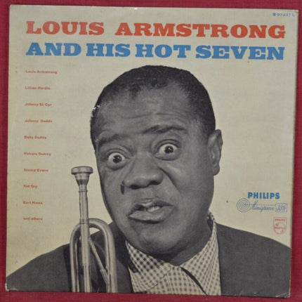 Louis Armstrong and His Hot Seven - 33 rpm vinyl record