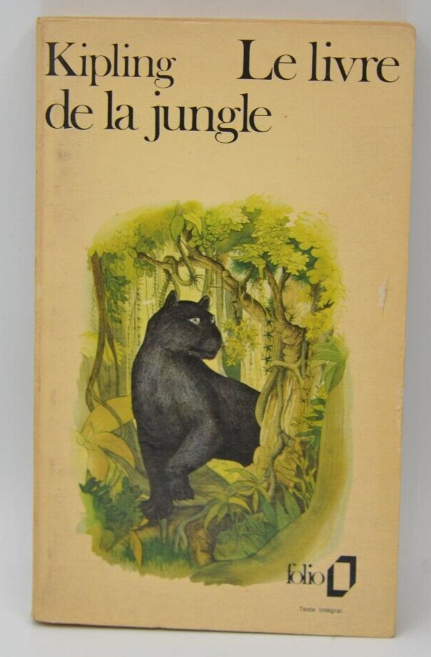 Le livre de la jungle - Rudyard Kipling - 1972 - livre