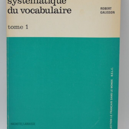 Systematisches Vokabellernen - Robert Galisson - 1970 - Buch