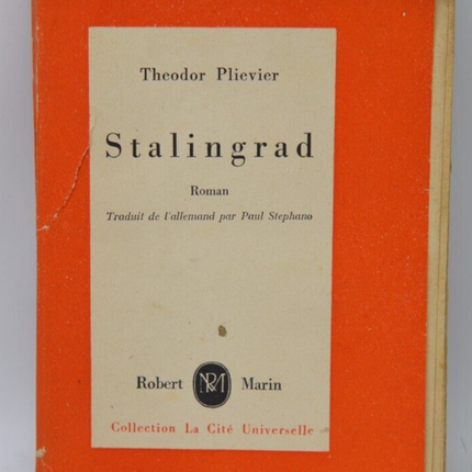 Stalingrad - Theodor Plievier - 1949 - livre
