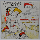 Sing with me - Hummingbird - World Marbles on Sand 87 - 45 U/min Vinyl-Schallplatte