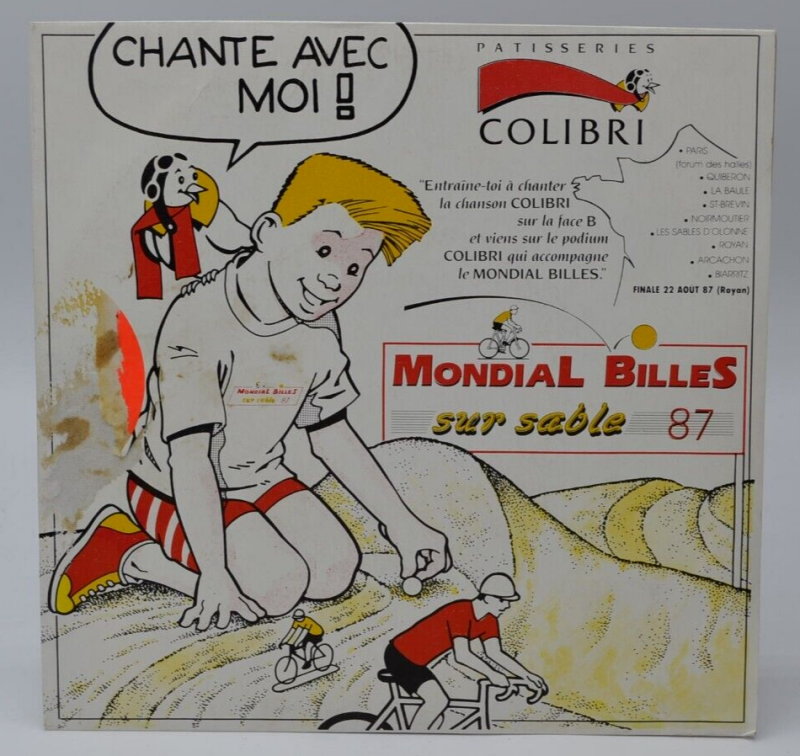 Sing with me - Hummingbird - world marbles on sand 87 - 45 rpm vinyl record