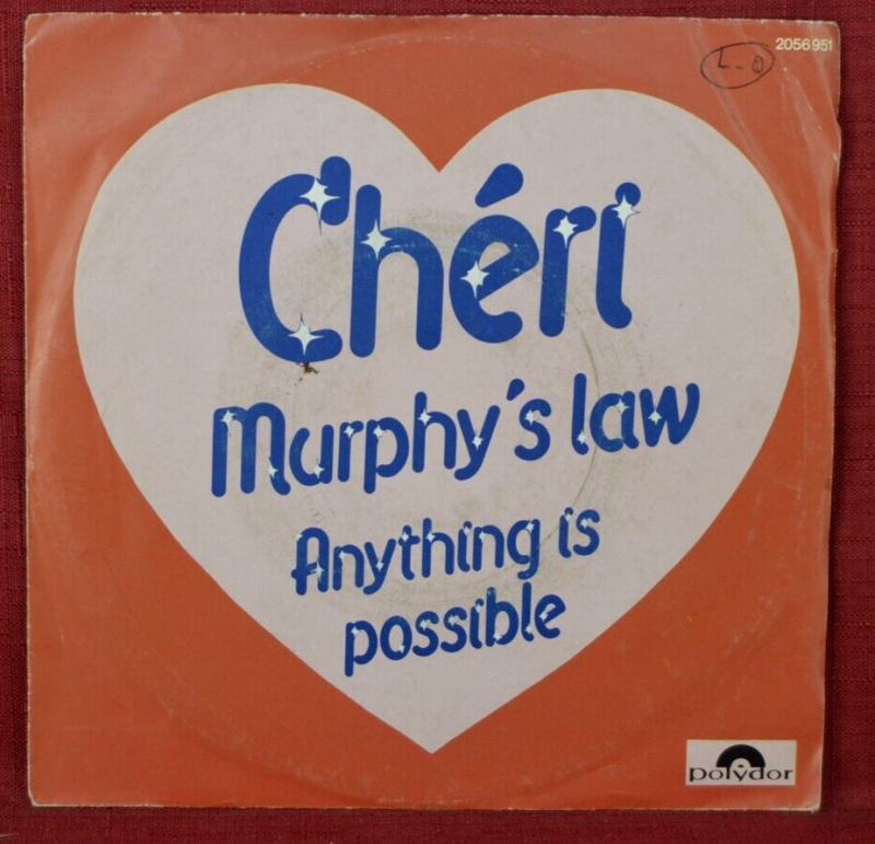 Murphy's Law - Anything is Possible - Chéri - 45 rpm vinyl record