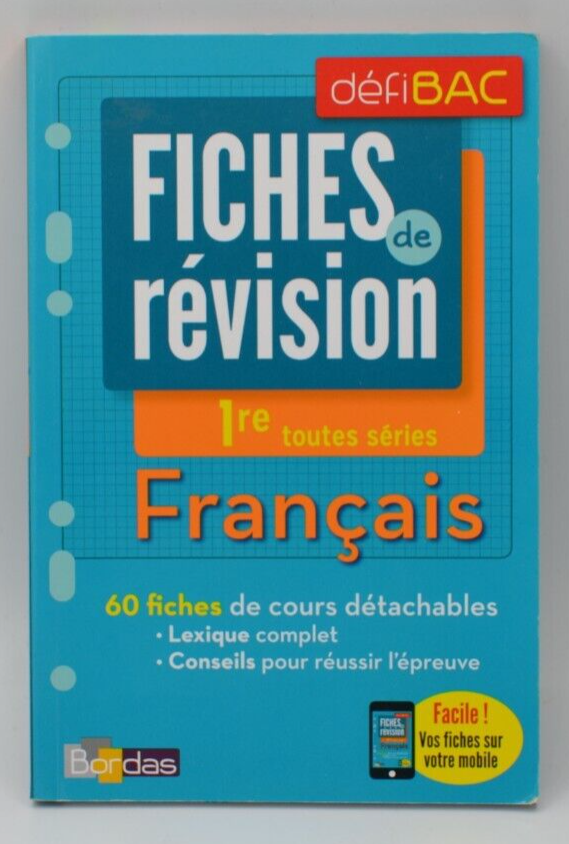 Revision sheets - French - 1st all series - book