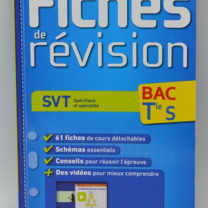 Lernblätter - Bac Tle S - SVT - Buch