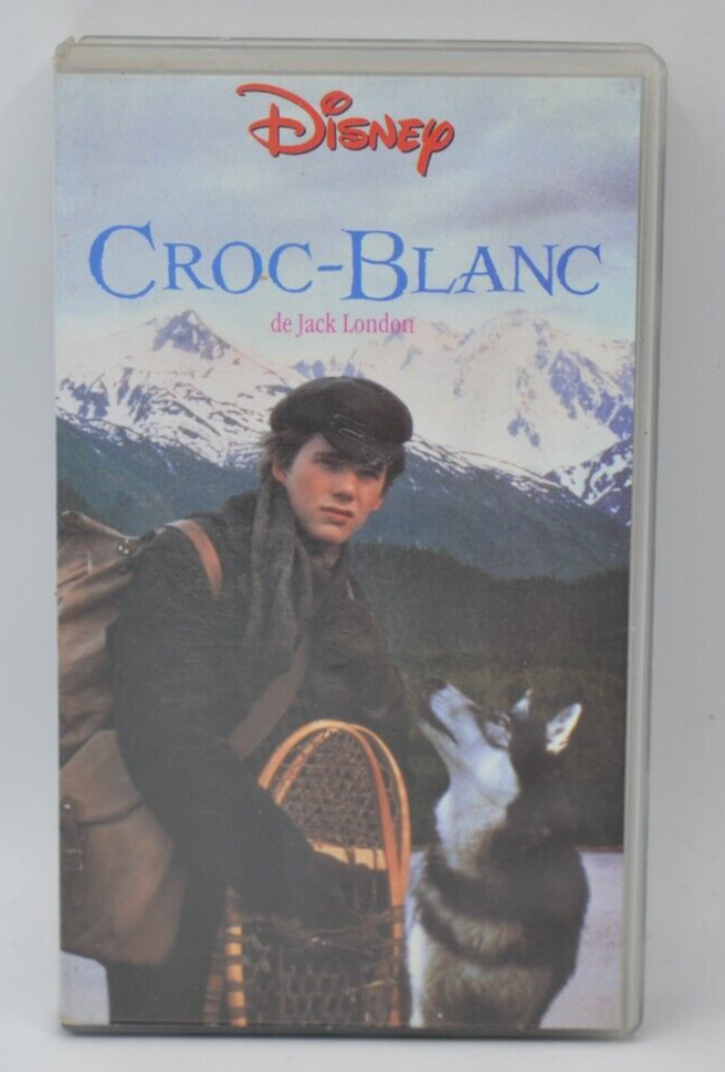 Croc Blanc Disney- cassette vidéo vhs K7