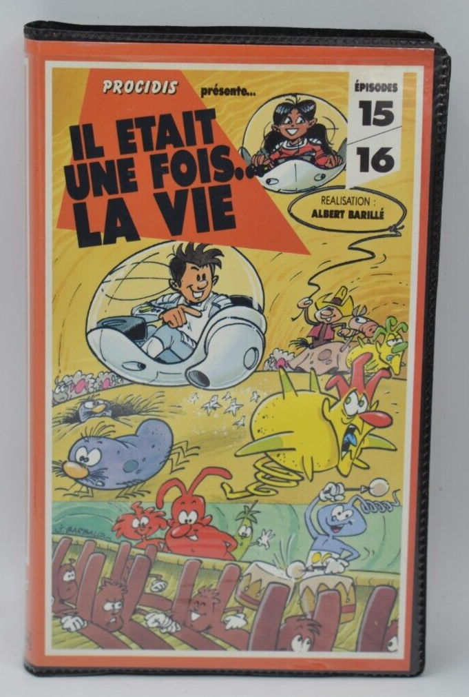 Il était une fois la vie épisode 15 16 digestion foie - cassette vidéo vhs K7