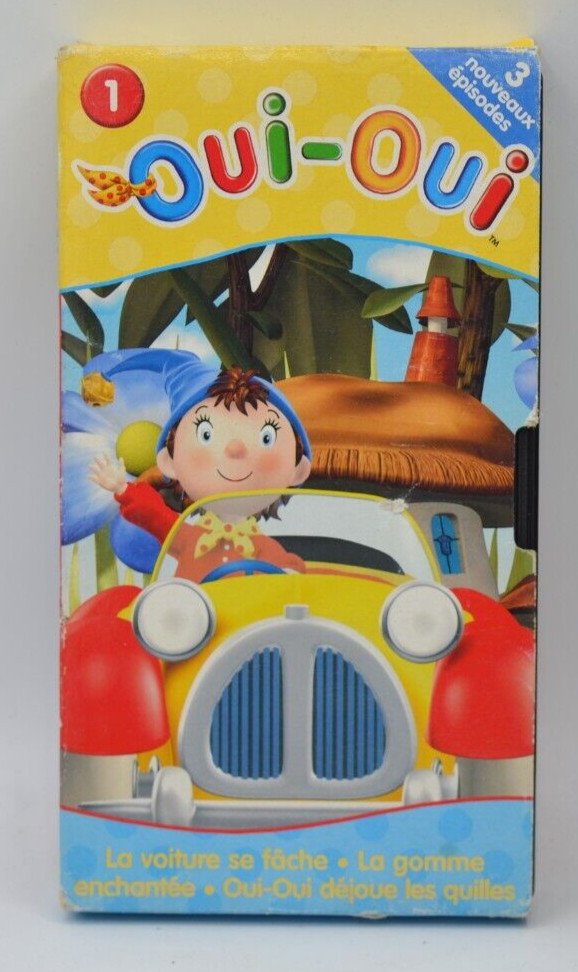 ja ja das Auto wird wütend der verzauberte Gummi - VHS Videokassette K7
