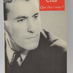 René Char, wer bist du? - VELAY Serge - 1987 - Buch