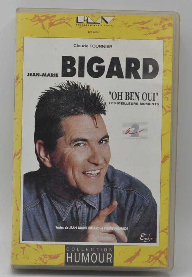 Bigard Oh Ben Yes – VHS-Videokassette K7