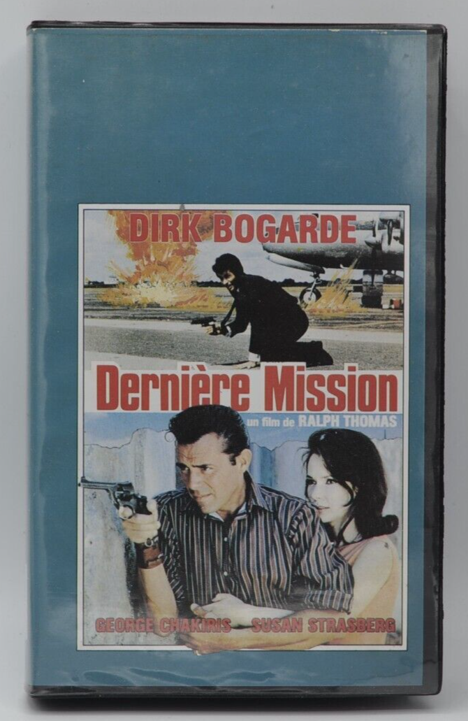 dernière mission - cassette vidéo vhs K7