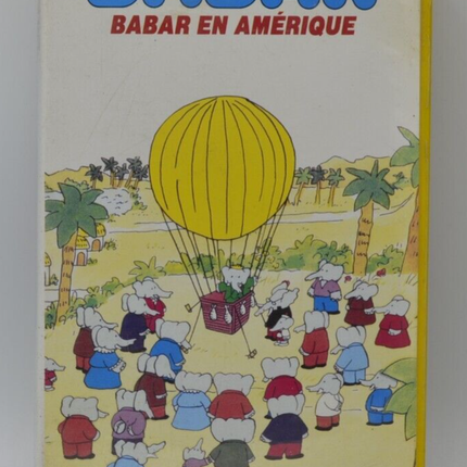 Babar in Amerika - VHS-Videokassette K7