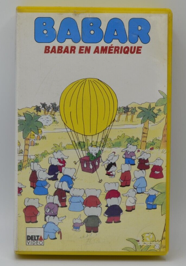 Babar in Amerika - VHS-Videokassette K7