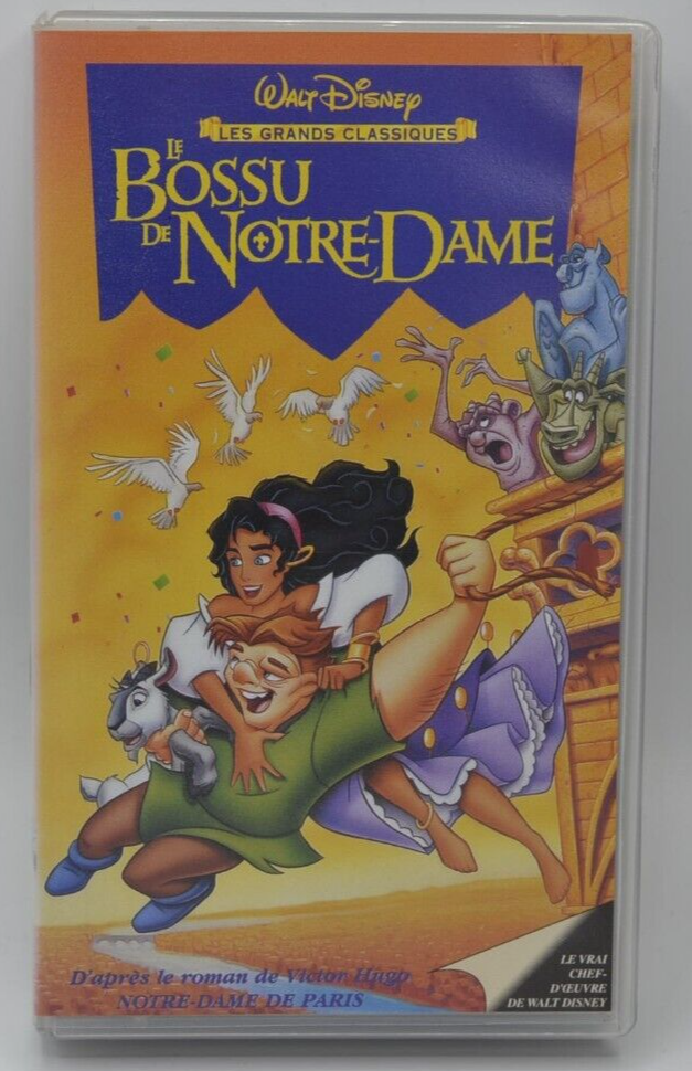 Der Glöckner von Notre Dame Disney - VHS-Videokassette K7