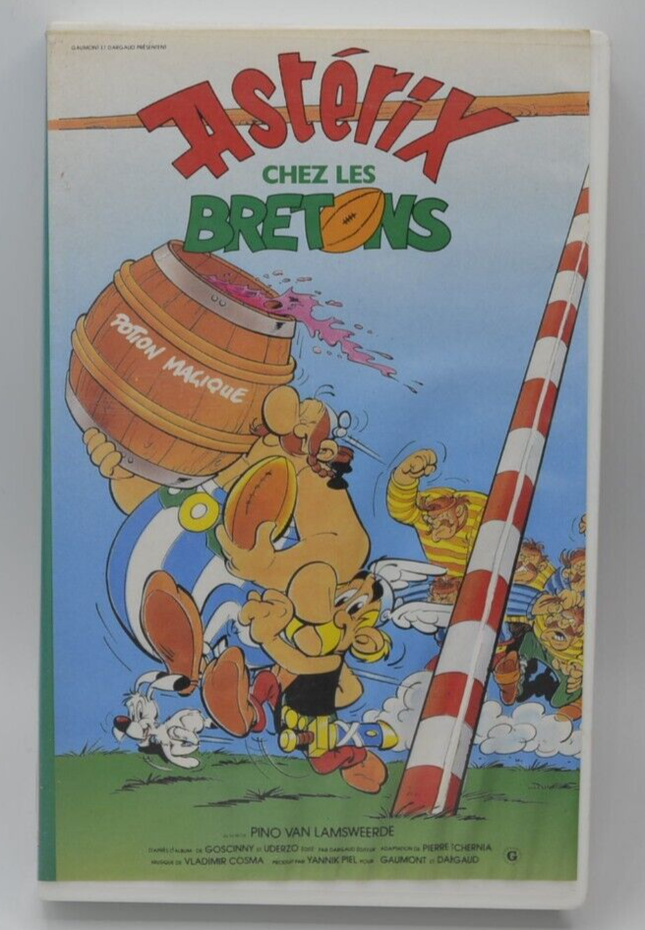 Asterix und die Bretonen - VHS-Videokassette K7