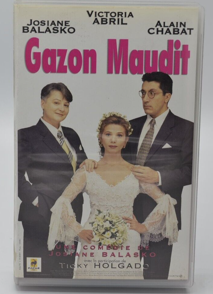 gazon maudit - cassette vidéo vhs K7