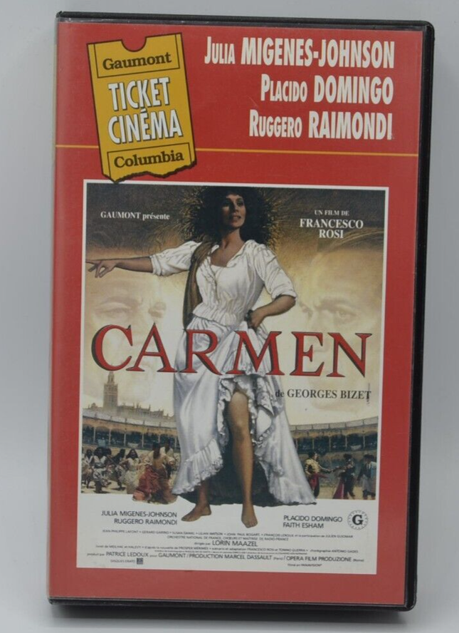 Carmen - VHS-Videokassette K7