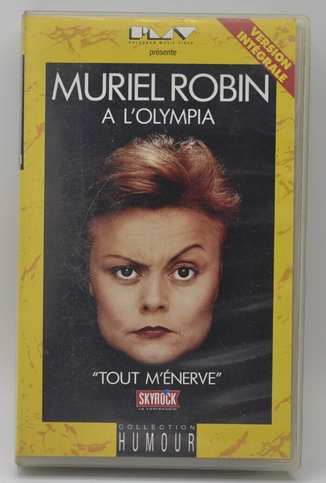 Muriel Robin Alles nervt mich – VHS-Videokassette K7