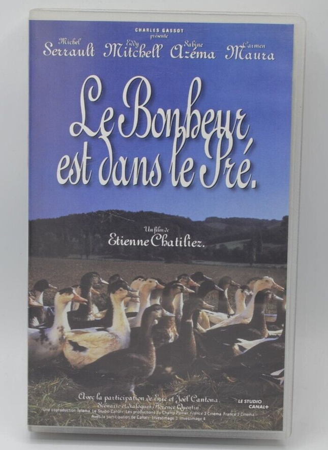 Das Glück liegt auf der Wiese - VHS-Videokassette K7