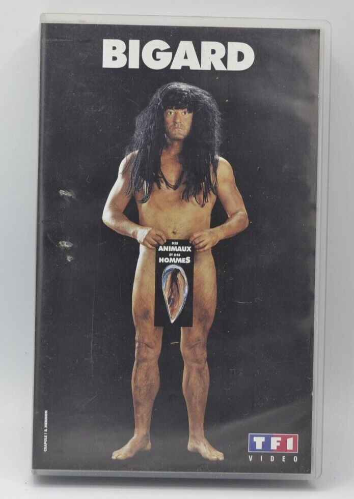 Bigard des animaux des hommes - cassette vidéo vhs K7