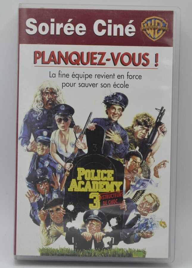 Polizeiakademie 3 - VHS-Videokassette K7