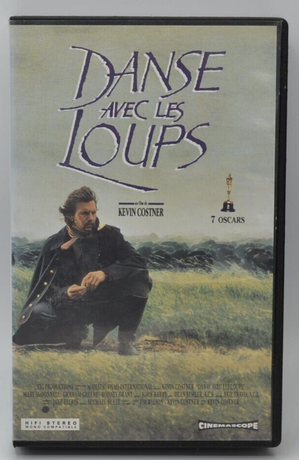 danse avec les loups - cassette vidéo vhs K7