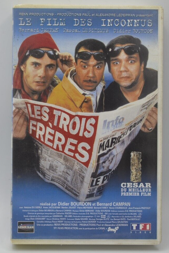 Die drei Brüder - VHS-Videokassette K7
