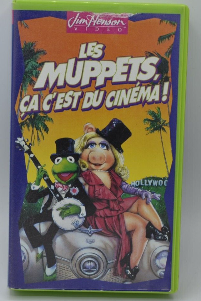 Die Muppets, das ist Kino - VHS-Videokassette K7