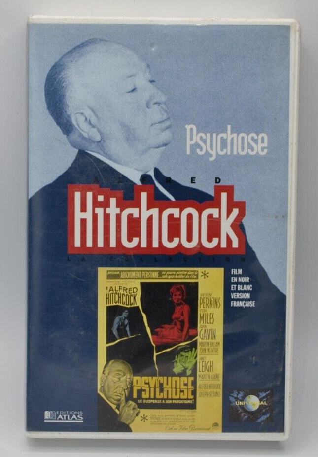 Psychose Alfred Hitchcock - VHS-Videokassette K7