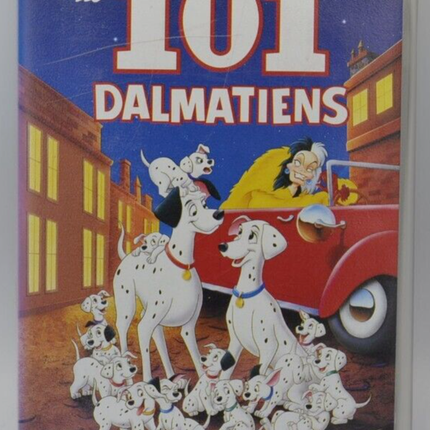 Walt Disneys 101 Dalmatiner – VHS-Videokassette K7