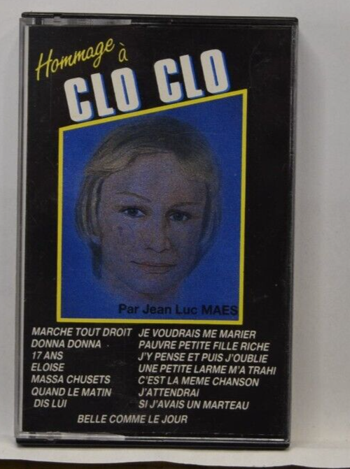 Audiokassette k7 – Hommage an Cloclo von Jean Luc Maes