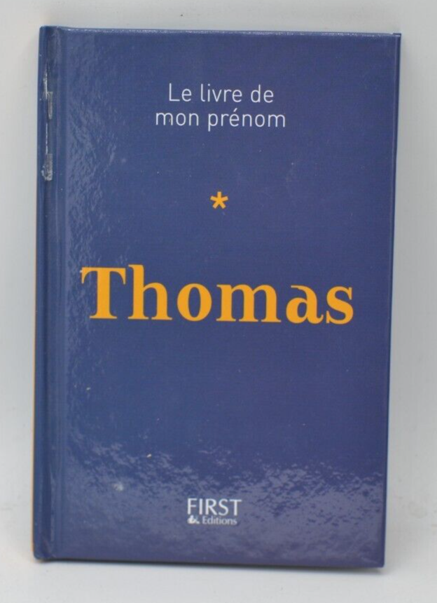 Thomas le livre de mon prénom - Jules Lebrun- livre