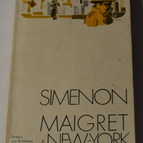 Maigret à New-York - Simenon - 1972 - livre