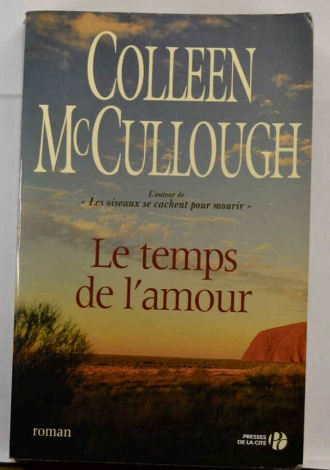le temps de l'amour - Colleen Mc cullough - livre