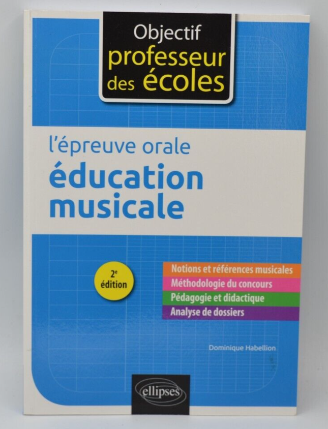 L'épreuve orale d'éducation musicale professeur des écoles - Livre