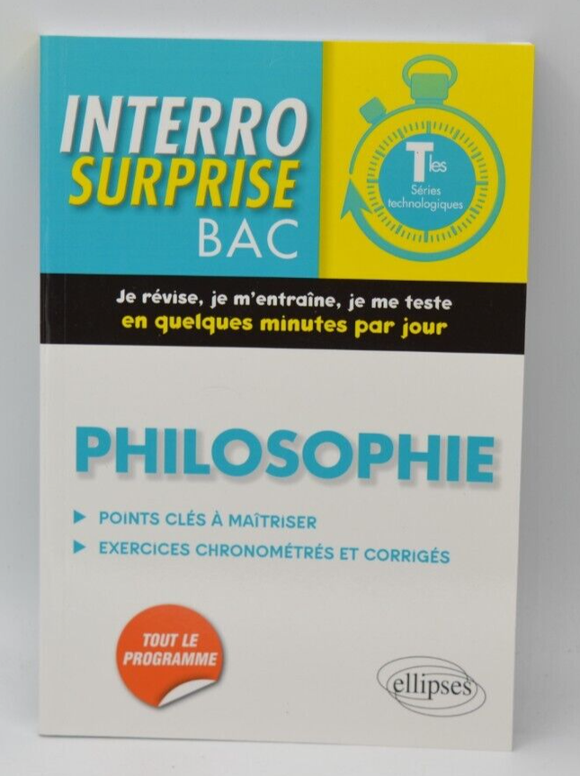 Philosophie interro surprise Bac Tles - Gallique Christophe - Livre