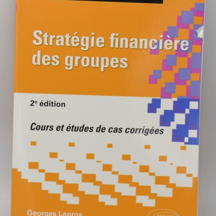 Group Financial Strategy - Georges Legros Benjamin Legros - Book